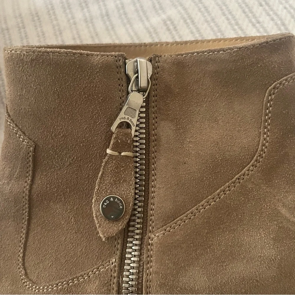 Rag & Bone Suede Ankle Booties